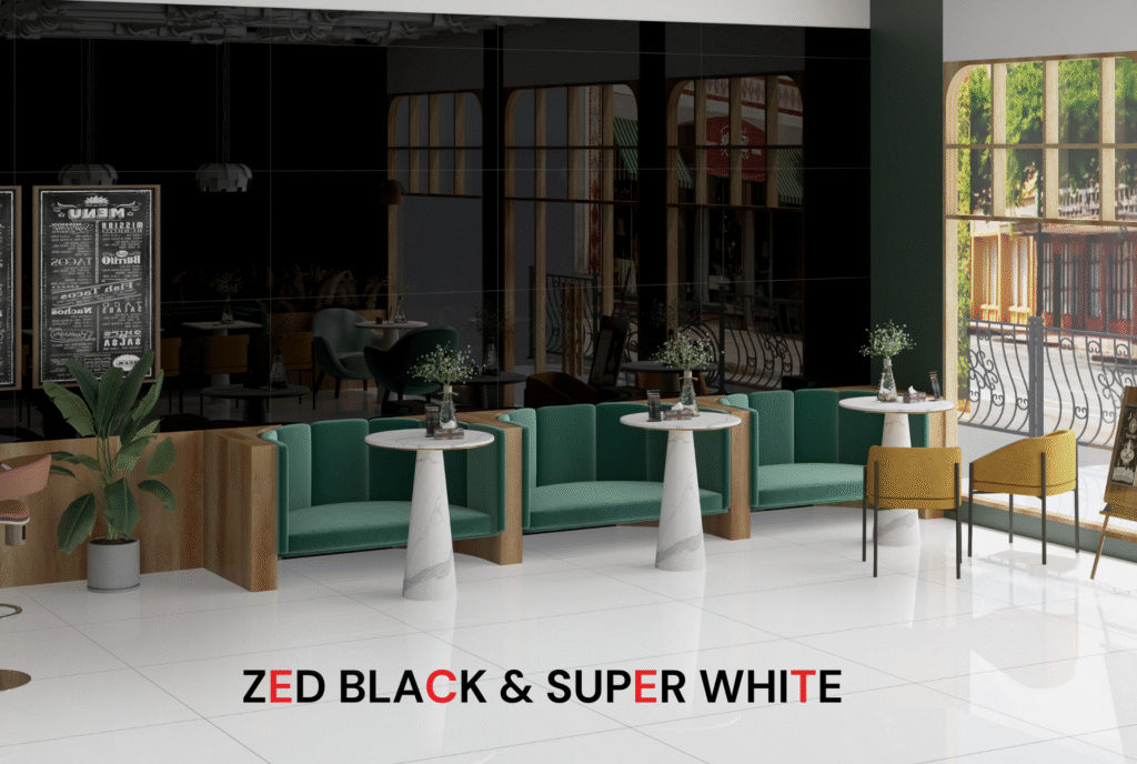 ZED BLACK & SUPER WHITE COLLECTION — The Perfect Contrast of Purity and Power
