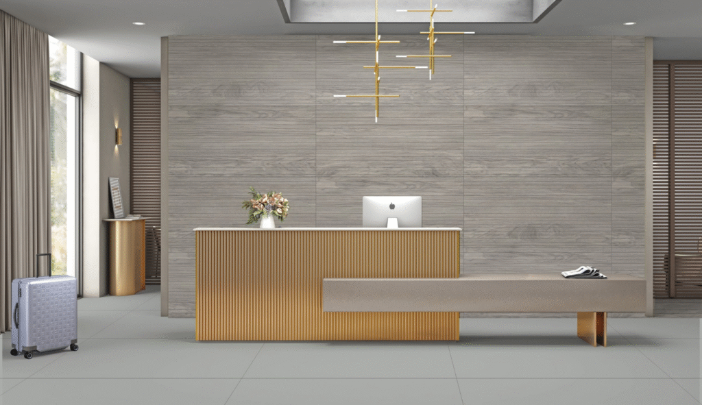 Why Architects Are Specifying 600×1200 Tiles for Contemporary Interiors