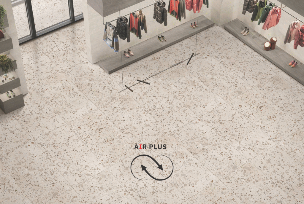 Air Plus Collection by Capron Vitrified: Where Bold Color Meets Serious Durability
