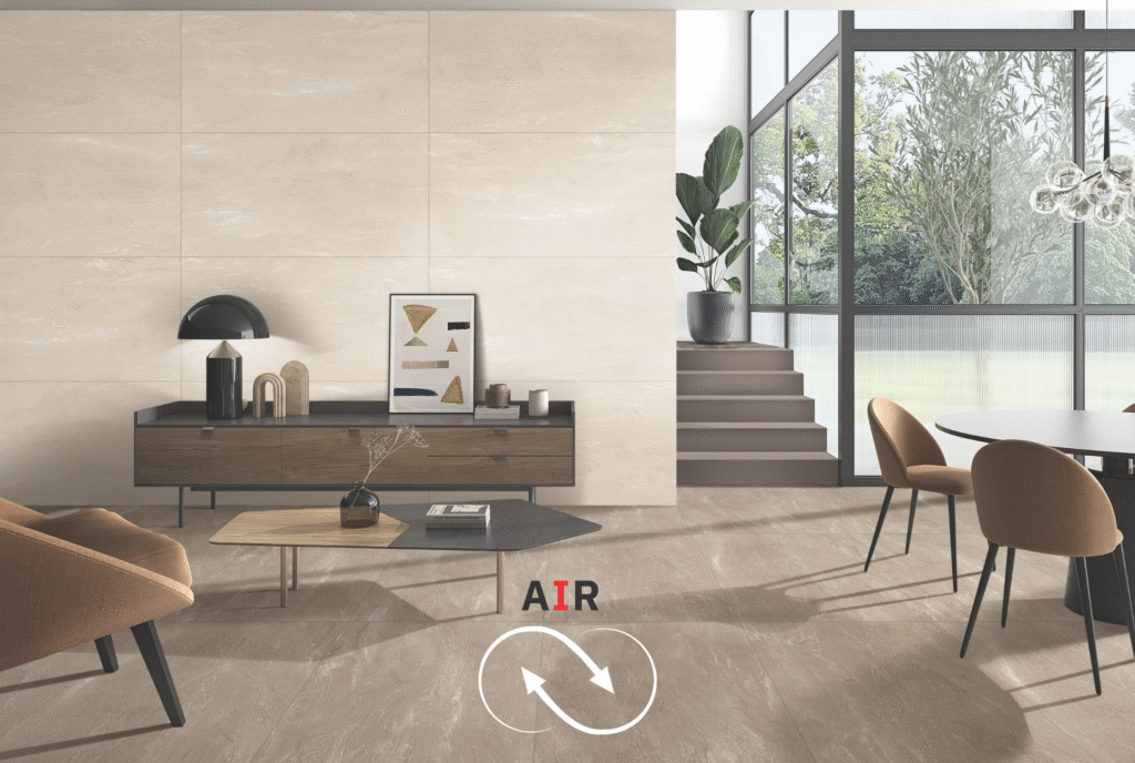 Air Collection by Capron Vitrified: Texture You Can See and Feel