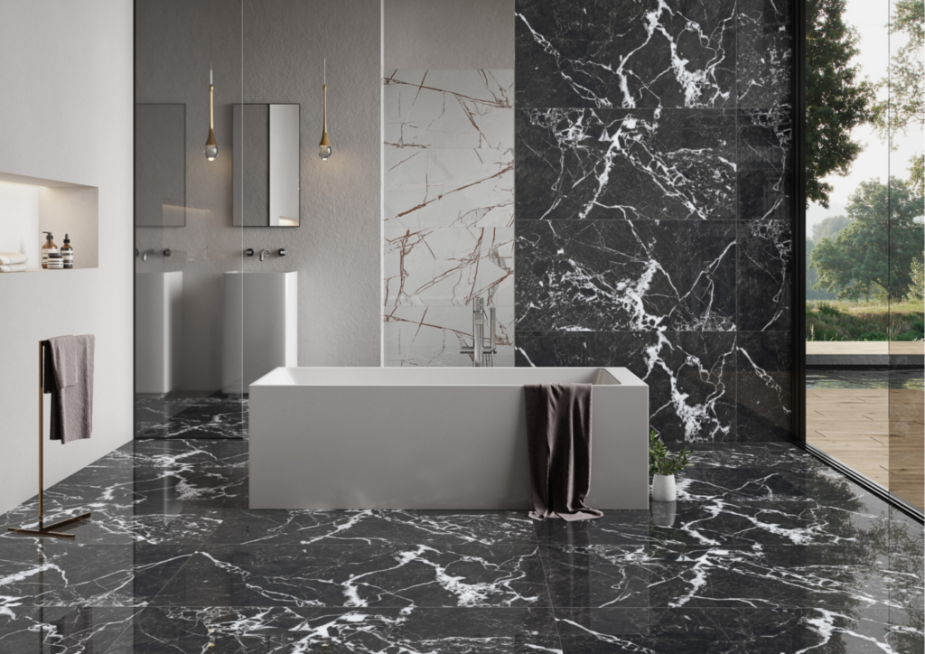 Bathroom Tile Design for Architects: Finish, Safety, Scale & Surface Selection